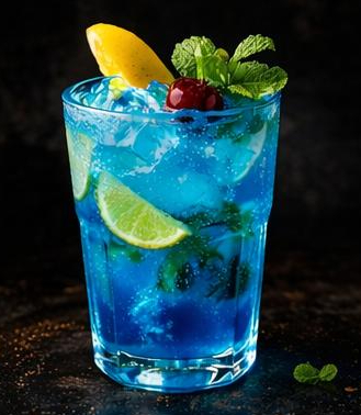 Blue Lagoon mojito